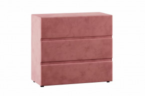 Комод Эстер Велюр Ультра коралл в Покачах - pokachi.mebel-tymen.ru | фото