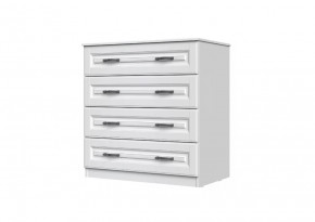 Комод "Кантри" 4 ящика, белый в Покачах - pokachi.mebel-tymen.ru | фото