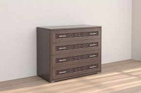 Комод Кэт-4 4 ящика Венге Диал в Покачах - pokachi.mebel-tymen.ru | фото