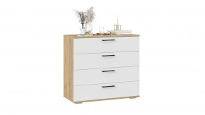 Комод «Нео» Дуб Крафт золотой, Белый в Покачах - pokachi.mebel-tymen.ru | фото