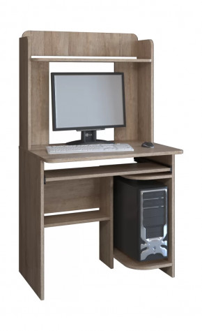 Компьютерный стол КЛ №5.5 Дуб баррик в Покачах - pokachi.mebel-tymen.ru | фото