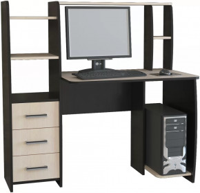 Компьютерный стол КЛ №6.3 Венге/Дуб молочный в Покачах - pokachi.mebel-tymen.ru | фото