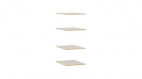 Комплект полок Яблоня Беллуно в Покачах - pokachi.mebel-tymen.ru | фото