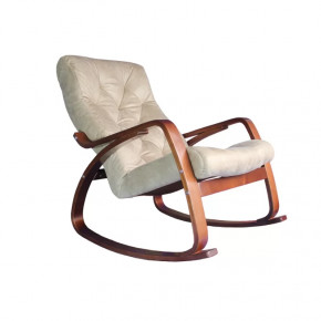 Кресло качалка Гранд замша Legion mocca в Покачах - pokachi.mebel-tymen.ru | фото