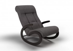 Кресло-качалка Мальта ткань галька в Покачах - pokachi.mebel-tymen.ru | фото