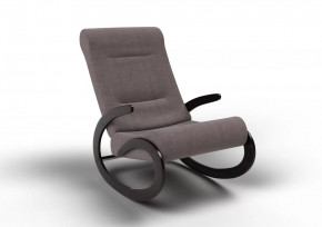 Кресло-качалка Мальта ткань какао в Покачах - pokachi.mebel-tymen.ru | фото