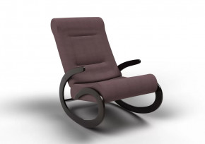 Кресло-качалка Мальта ткань кофе с молоком в Покачах - pokachi.mebel-tymen.ru | фото