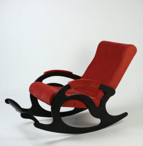 Кресло-качалка Тироль ткань-Терракот в Покачах - pokachi.mebel-tymen.ru | фото