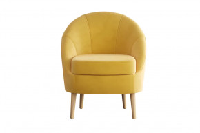 Кресло Комо Модель 005 Велюр Ультра Мустард в Покачах - pokachi.mebel-tymen.ru | фото
