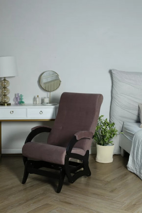 Кресло маятниковое Амелия,ткань кофе с молоком в Покачах - pokachi.mebel-tymen.ru | фото