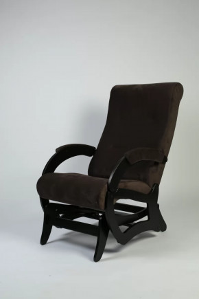 Кресло маятниковое Амелия,ткань шоколад в Покачах - pokachi.mebel-tymen.ru | фото