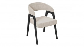 Кресло «Техас 1» Черное дерево, тк. №208 Велюр Jercy cream в Покачах - pokachi.mebel-tymen.ru | фото