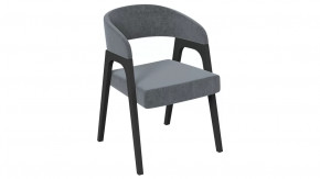 Кресло «Техас 1» Черное дерево, тк. №219 Велюр Jercy graphite в Покачах - pokachi.mebel-tymen.ru | фото