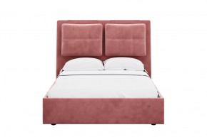 Кровать 1400 Эстер 311 Велюр Ультра коралл в Покачах - pokachi.mebel-tymen.ru | фото