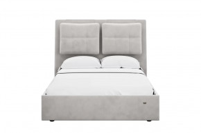 Кровать 1400 Эстер 311 Велюр Ультра Смог в Покачах - pokachi.mebel-tymen.ru | фото