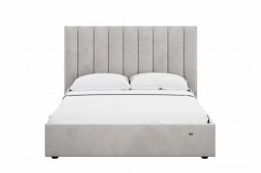 Кровать 1600 Ингрид 312 Велюр Ультра Смог в Покачах - pokachi.mebel-tymen.ru | фото