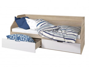 Кровать 800 2 ящика Анталия Белый в Покачах - pokachi.mebel-tymen.ru | фото