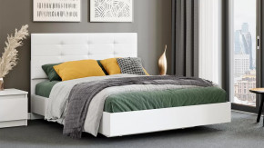 Кровать «Бетта» Тип 3 Белый снег, Белый в Покачах - pokachi.mebel-tymen.ru | фото