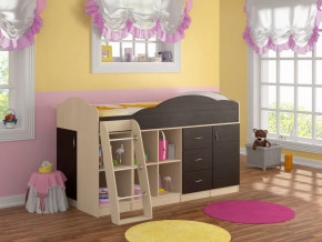 Кровать-чердак Дюймовочка-5.4 в Покачах - pokachi.mebel-tymen.ru | фото