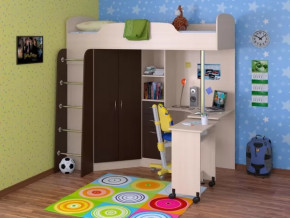 Кровать-чердак Теремок-1 в Покачах - pokachi.mebel-tymen.ru | фото