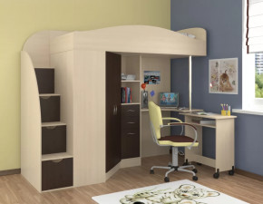 Кровать-чердак Теремок-1 Гранд в Покачах - pokachi.mebel-tymen.ru | фото