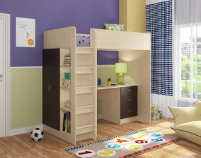 Кровать-чердак Теремок-3 в Покачах - pokachi.mebel-tymen.ru | фото