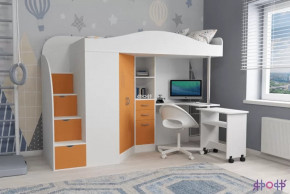 Кровать-чердак Юниор 4 Ярофф в Покачах - pokachi.mebel-tymen.ru | фото