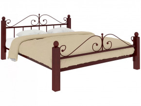 Кровать Диана Lux plus коричневая в Покачах - pokachi.mebel-tymen.ru | фото