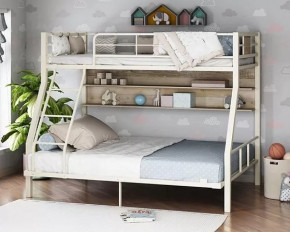 Кровать двухъярусная Гранада-1П 140 с полкой в Покачах - pokachi.mebel-tymen.ru | фото
