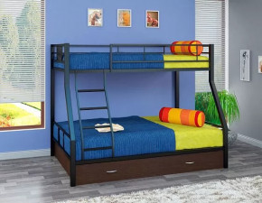 Кровать двухъярусная Гранада-1Я с ящиком в Покачах - pokachi.mebel-tymen.ru | фото