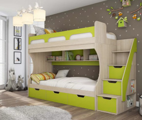 Кровать двухъярусная "Киви" №1 в Покачах - pokachi.mebel-tymen.ru | фото