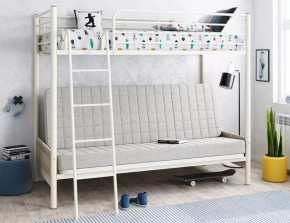 Кровать двухъярусная с диваном Мадлен-2 в Покачах - pokachi.mebel-tymen.ru | фото