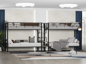 Кровать двухъярусная Толедо 4 Черный в Покачах - pokachi.mebel-tymen.ru | фото