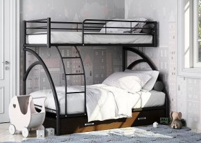 Кровать двухъярусная Виньола-2 Я с ящиком в Покачах - pokachi.mebel-tymen.ru | фото