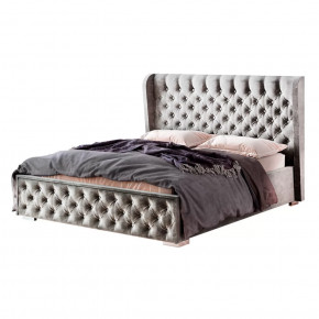 Кровать Франческа 1,4м под подъемный механизм Графит в Покачах - pokachi.mebel-tymen.ru | фото