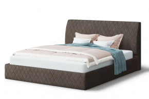 Кровать Хилтон, 2000*1400 мм, коричневый в Покачах - pokachi.mebel-tymen.ru | фото