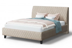 Кровать Хилтон, 2000*1600 мм, бежевый в Покачах - pokachi.mebel-tymen.ru | фото
