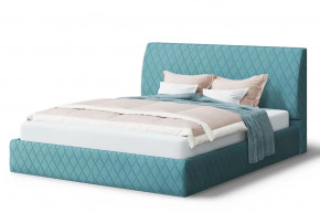 Кровать Хилтон, 2000*1800 мм, бирюзовый в Покачах - pokachi.mebel-tymen.ru | фото