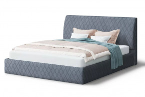 Кровать Хилтон, 2000*1800 мм, серый в Покачах - pokachi.mebel-tymen.ru | фото