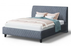 Кровать Хилтон, 2000*1800 мм, серый в Покачах - pokachi.mebel-tymen.ru | фото