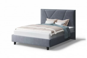 Кровать Ингрид, 1200*2000 мм, на опорах, серый в Покачах - pokachi.mebel-tymen.ru | фото