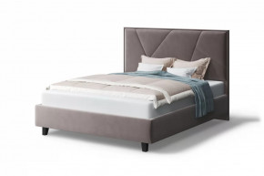 Кровать Ингрид, 1400*2000 мм, на опорах, кофе в Покачах - pokachi.mebel-tymen.ru | фото