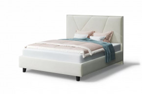 Кровать Ингрид, 1400*2000 мм, на опорах, серо-белый в Покачах - pokachi.mebel-tymen.ru | фото