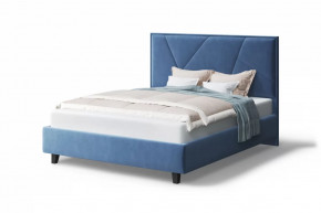 Кровать Ингрид, 1600*2000 мм, на опорах, синий в Покачах - pokachi.mebel-tymen.ru | фото