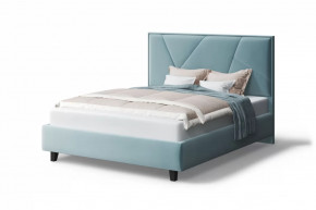 Кровать Ингрид, 1800*2000 мм, на опорах, бирюзовый в Покачах - pokachi.mebel-tymen.ru | фото