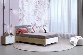 Кровать КР-5012 (1,4х2,0) с основанием Грейс в Покачах - pokachi.mebel-tymen.ru | фото