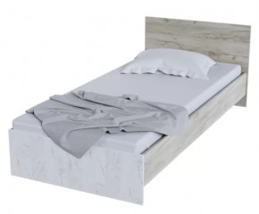 Кровать КР 555 Спальня Басса Дуб крафт в Покачах - pokachi.mebel-tymen.ru | фото