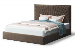 Кровать Леона, 2000*1800 мм, коричневый в Покачах - pokachi.mebel-tymen.ru | фото