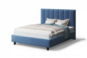 Кровать Лина, 1200*2000 мм, на опорах, синий в Покачах - pokachi.mebel-tymen.ru | фото