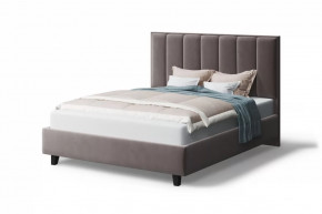 Кровать Лина, 1800*2000 мм, на опорах, кофе в Покачах - pokachi.mebel-tymen.ru | фото